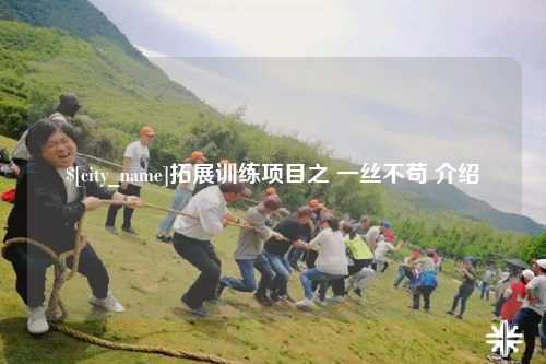迪庆拓展训练项目之 一丝不苟 介绍